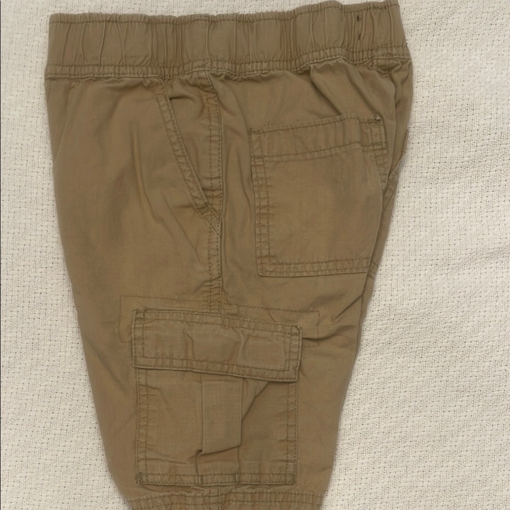 Boys Tan Cargo Shorts